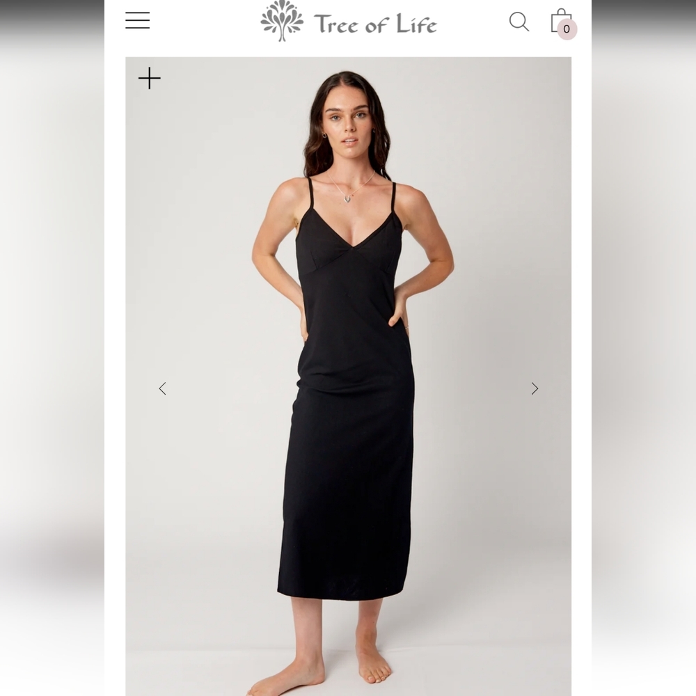 Tree of Life slip dress M - Picture 3 of 16